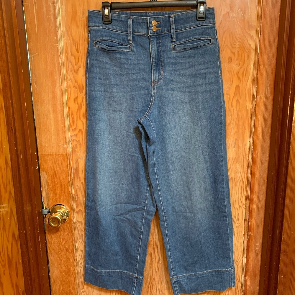 Wide Leg Cropped Pants